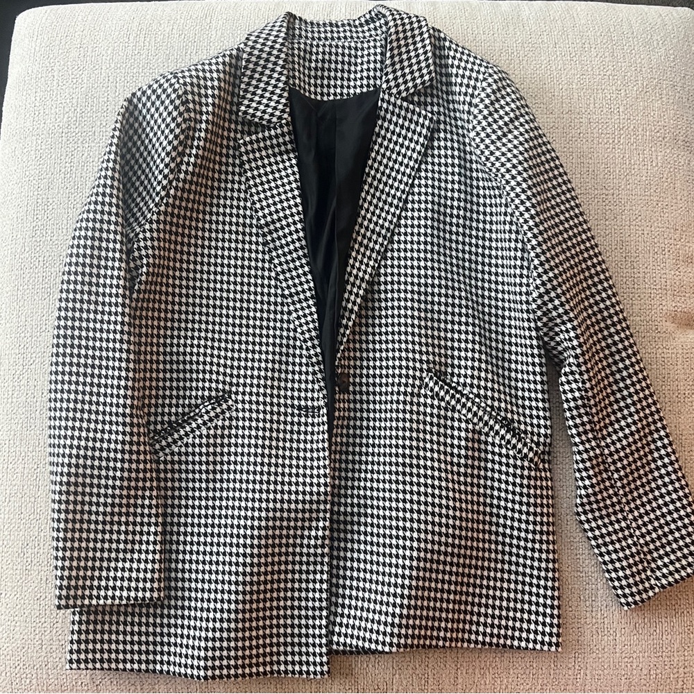 Houndstooth Blazer